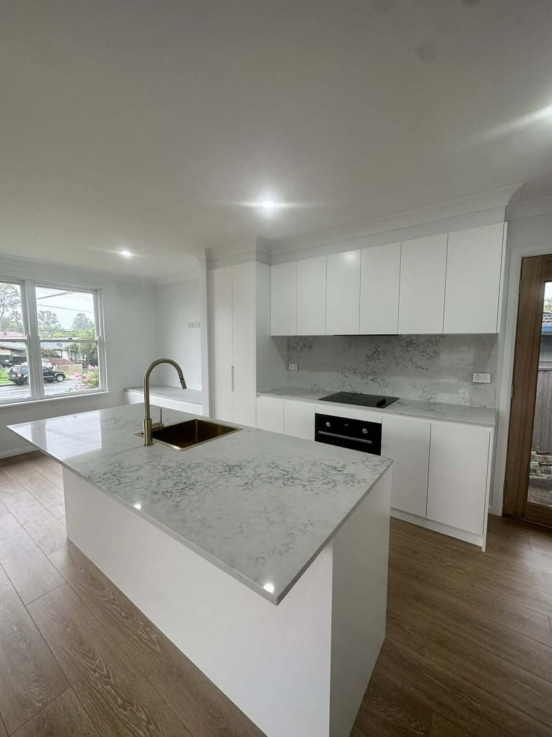 Open-plan living space by ASP Build & Co — home renovation and extension builders, Adelaide