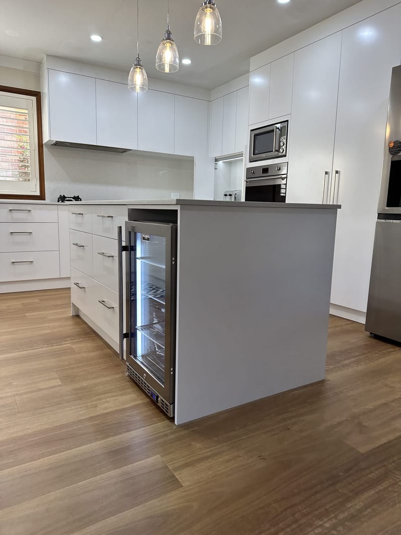 Custom kitchen cabinetry by ASP Build & Co