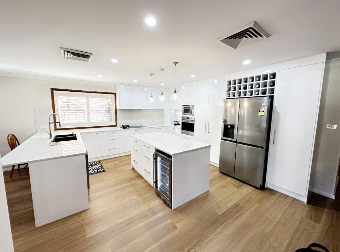 Open-plan custom kitchen by ASP Build & Co, Adelaide Plains