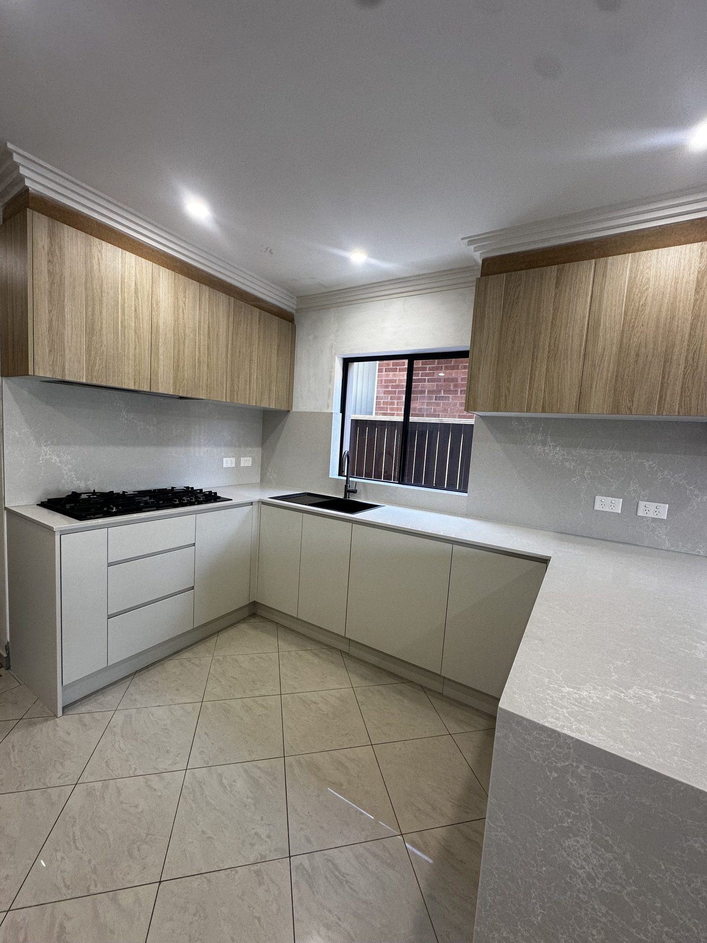 Custom kitchen with island by ASP Build & Co, Virginia area