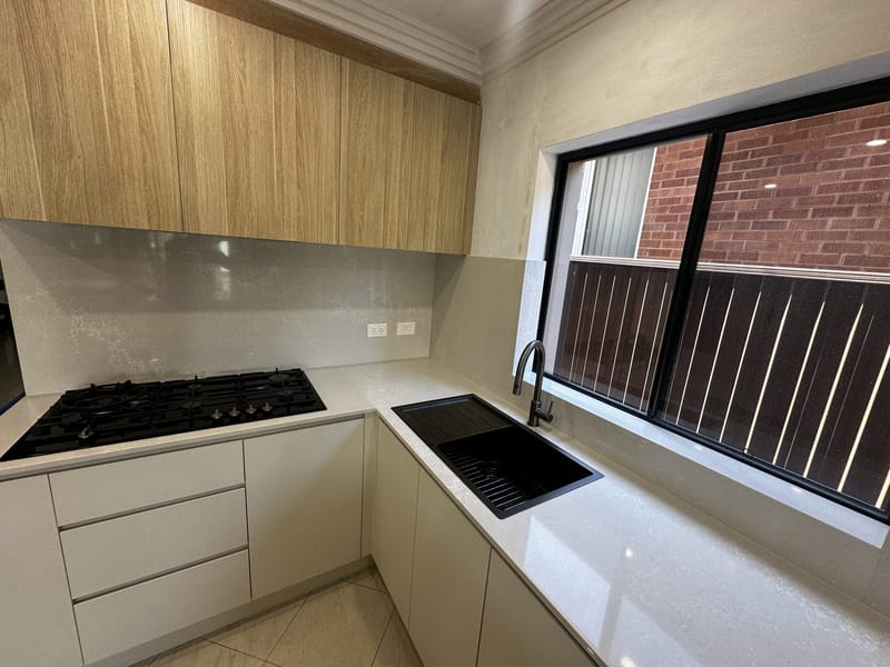 Completed kitchen renovation by ASP Build & Co, Adelaide